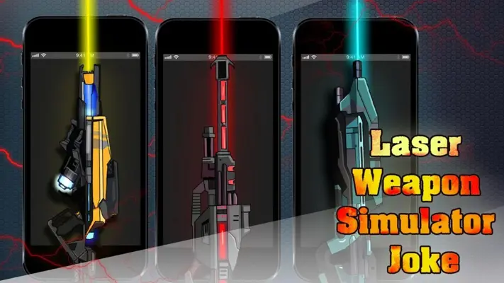 Laser Weapon Simulator Joke android App screenshot 2